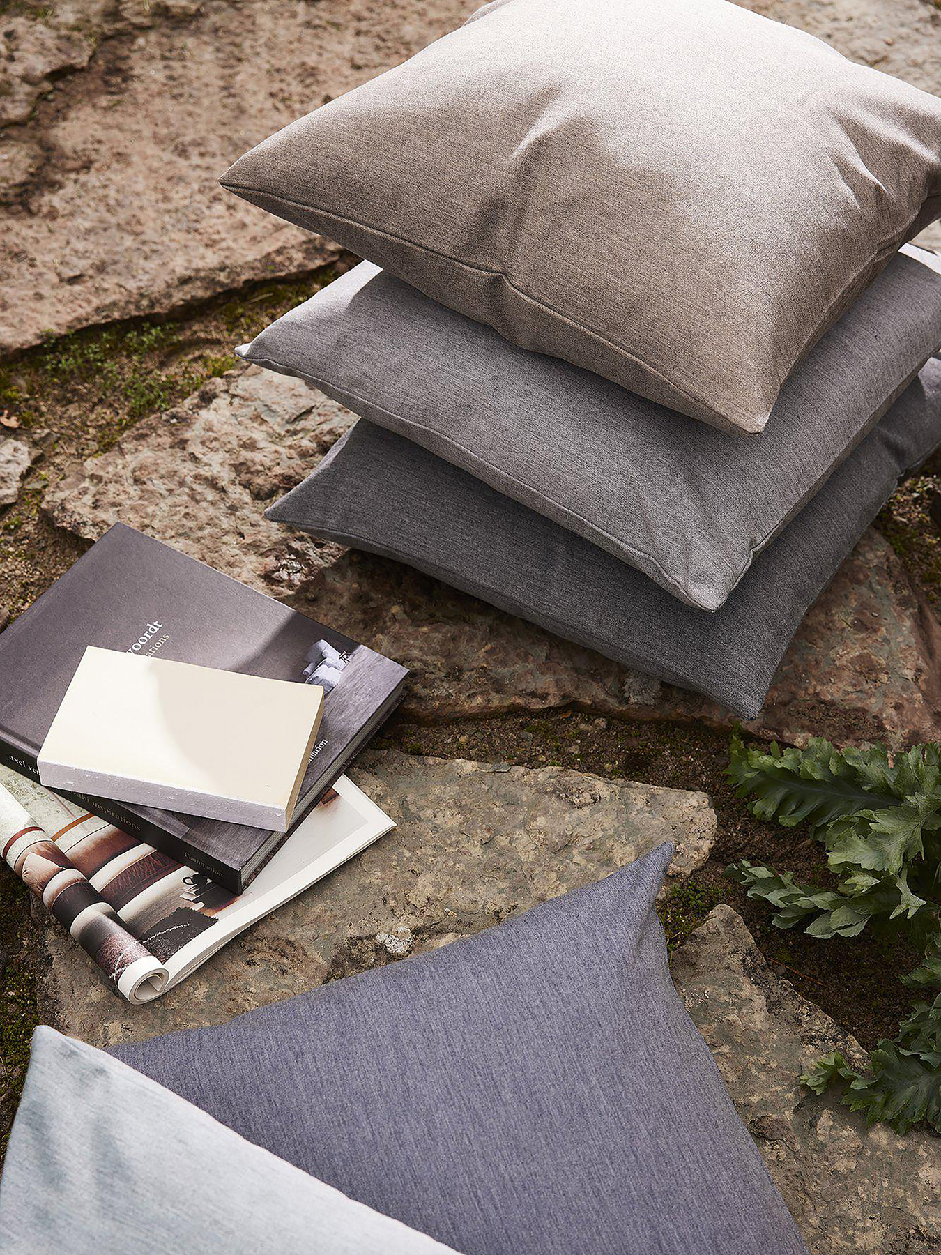 Cushion cover Hugo Gray