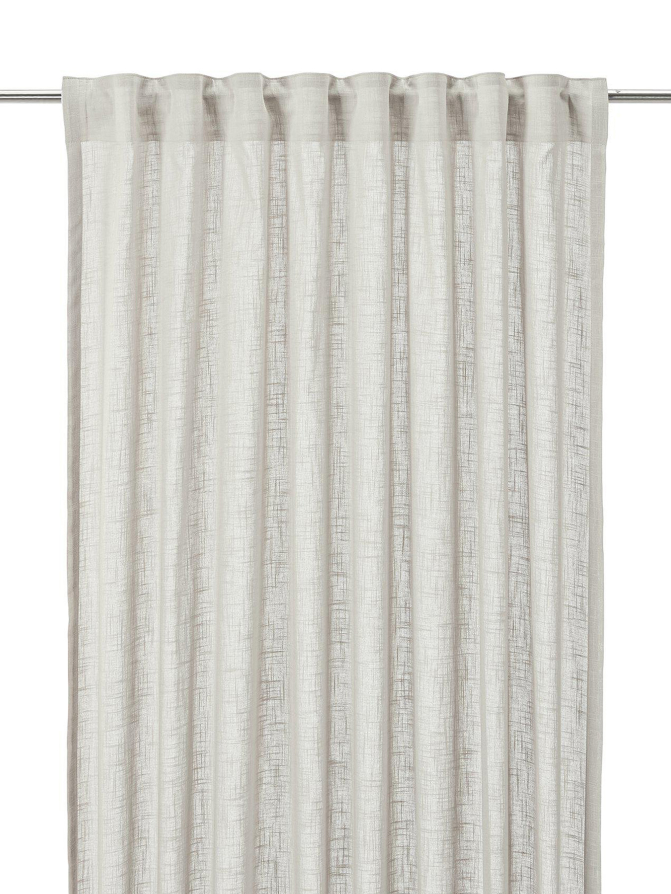 Multi tape curtain Otila 2-pack Beige