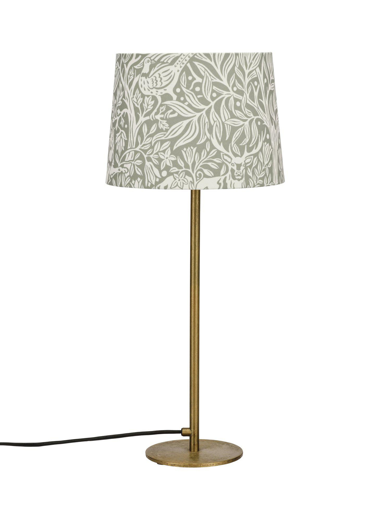 Bordslampa Base med lampskärm Eldertree Grön 58 cm
