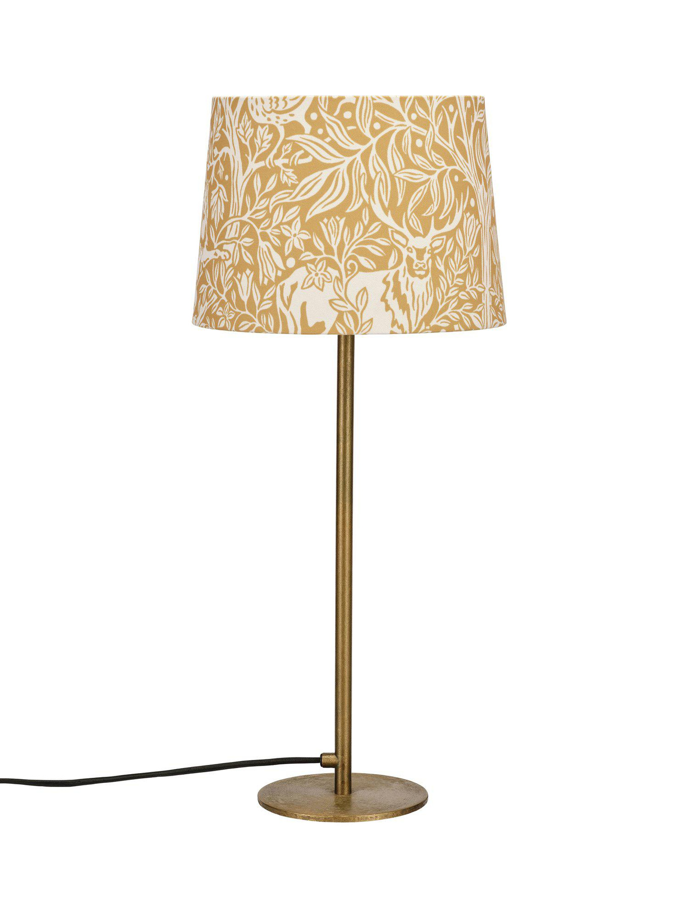 Bordslampa Base med lampskärm Eldertree Gul 58 cm