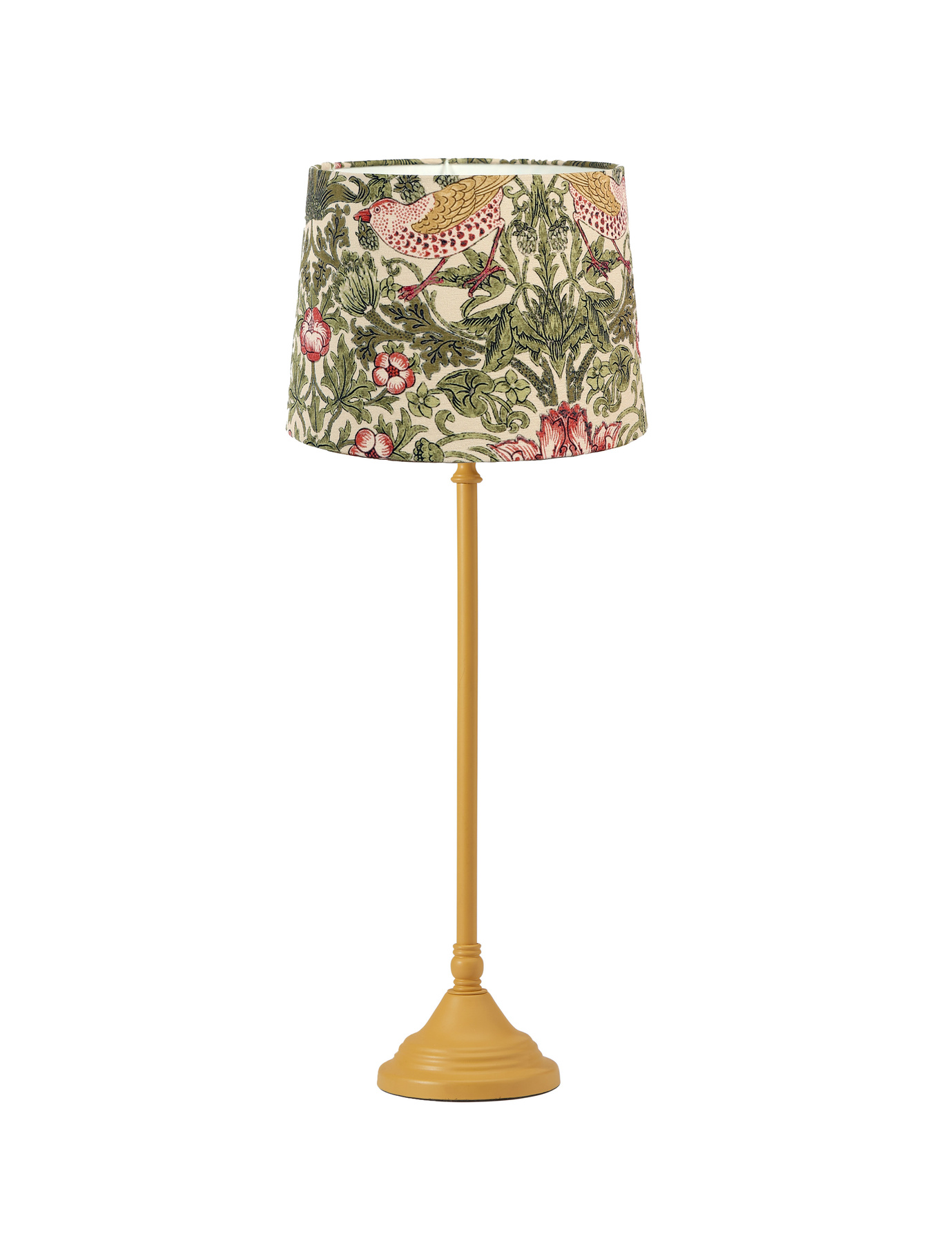 Tove tablelamp with Vilja shade Yellow 56 cm
