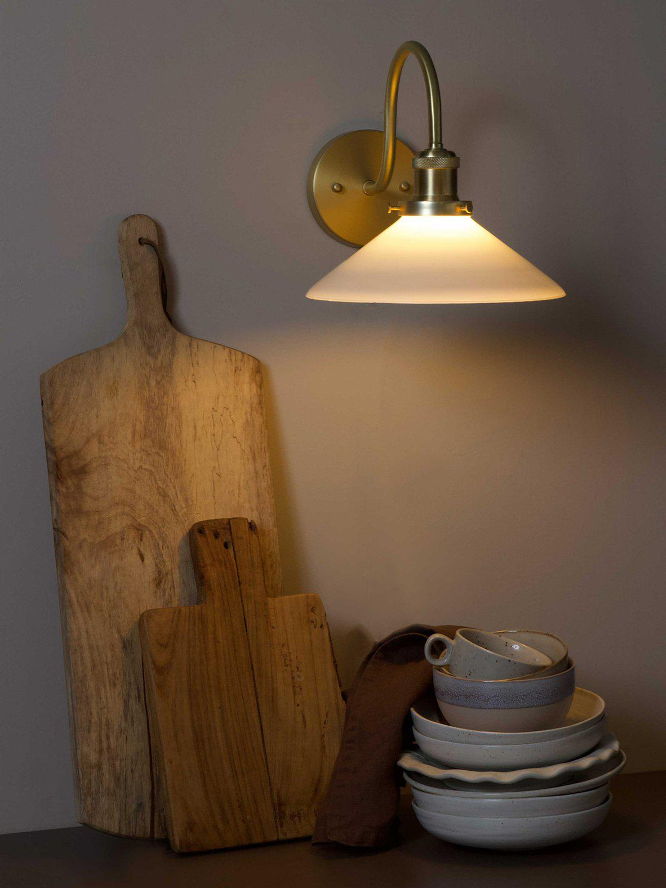 Wall lamp August Opal