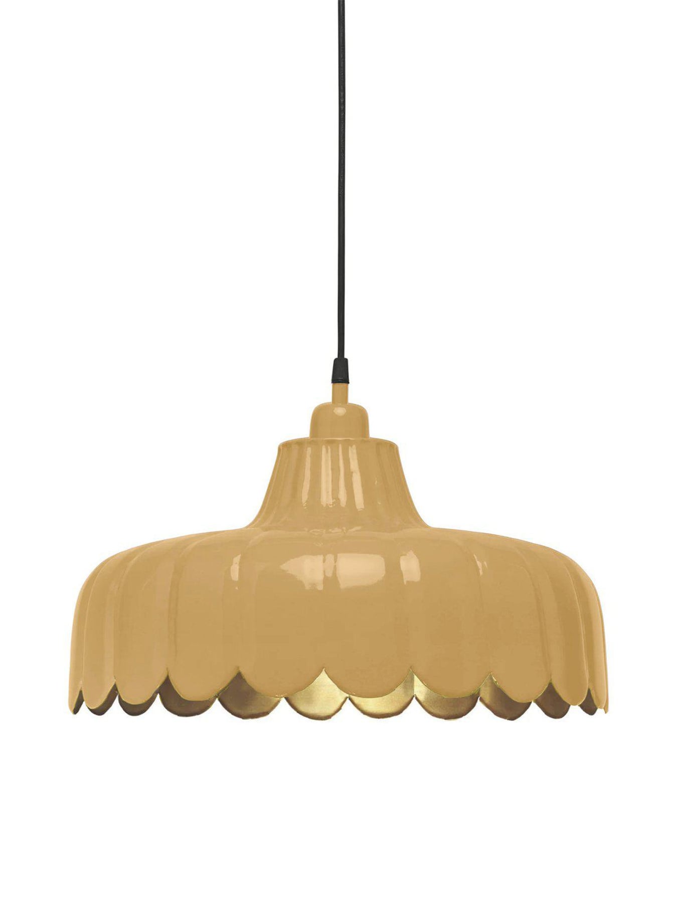Ceiling lamp Wells Lion yellow 43 cm