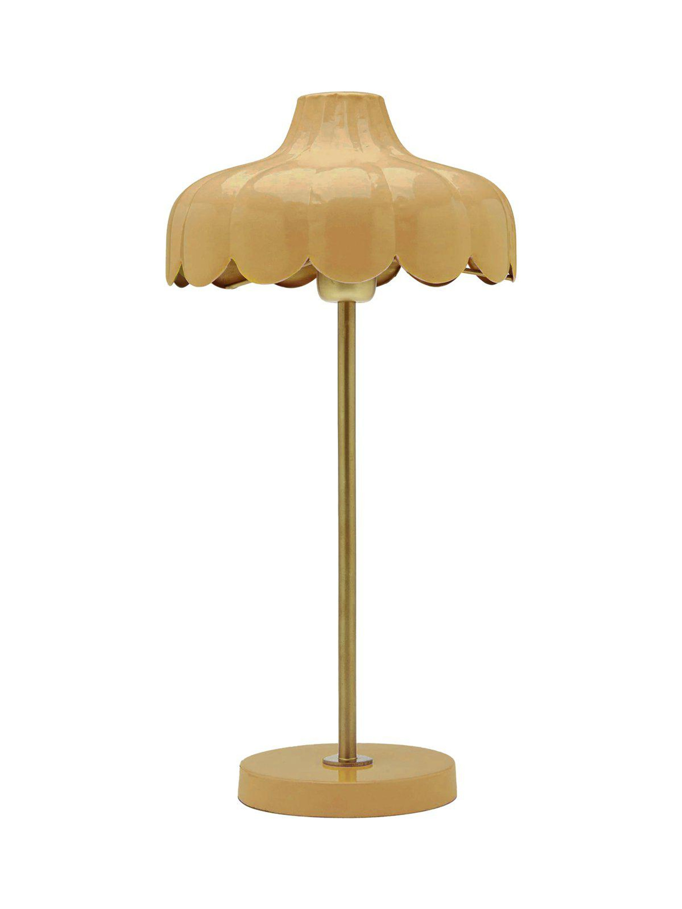 Table Lamp Wells Lion Yellow 50 cm