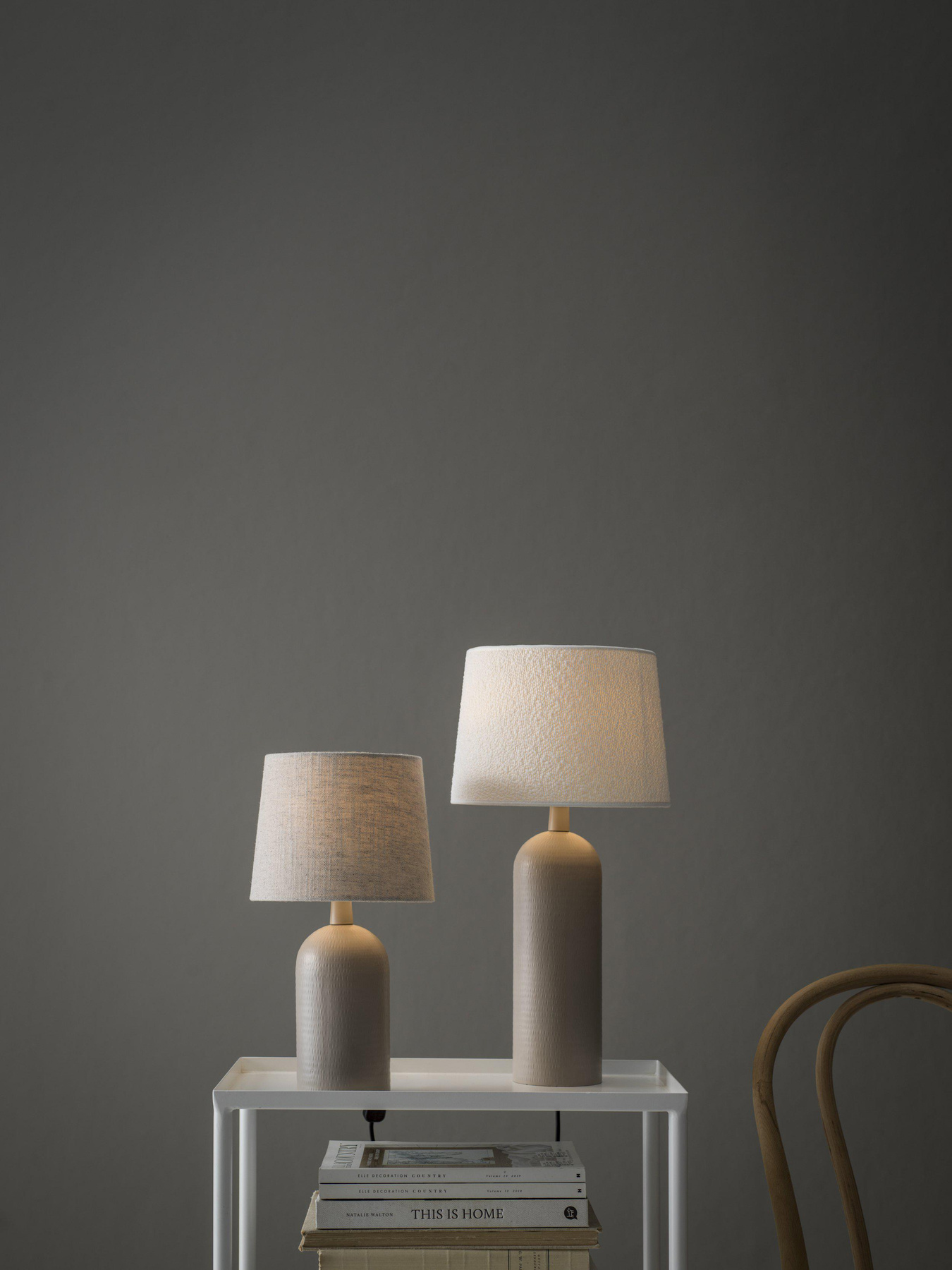 Table lamp Riley Beige 38 cm